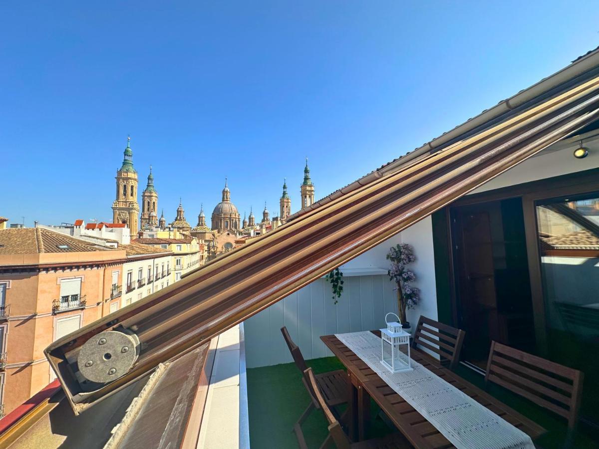 Dos Torres Atico - Solarium Privado En Calle Alfonso I Zaragoza Exterior photo